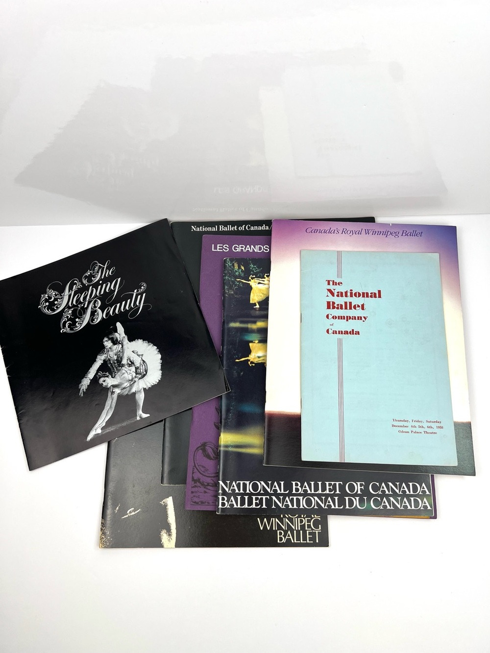 Vintage Rare Ballet Canada 1958 - 1981 Programs (7) Dancer Memorabilia Canadians
